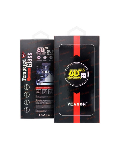 6D Pro Verre trempé - pour Samsung Galaxy S24 FE noir