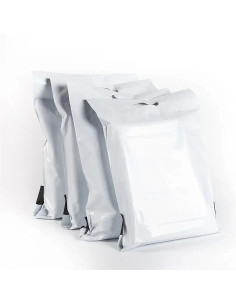 Paquets de courrier avec poignée 400 x 500 mm + poignée 70 mm RC091 50 pcs blanc 2