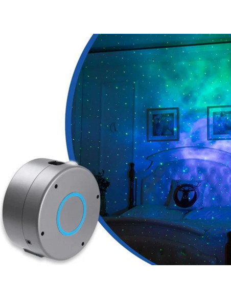 Projecteur d'étoiles LED RC-K-272 noir