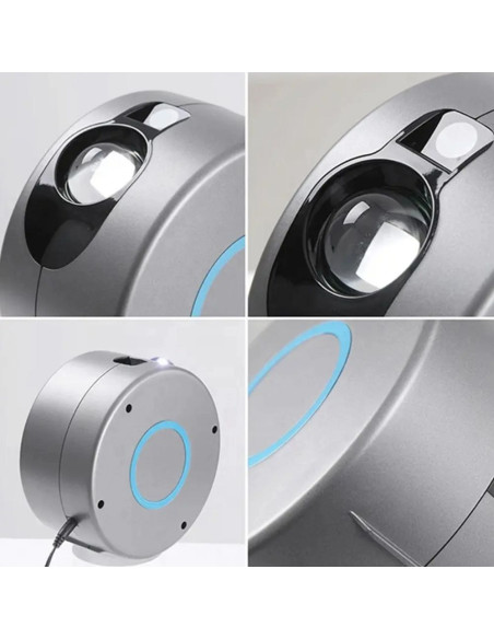 Projecteur d'étoiles LED RC-K-272 noir