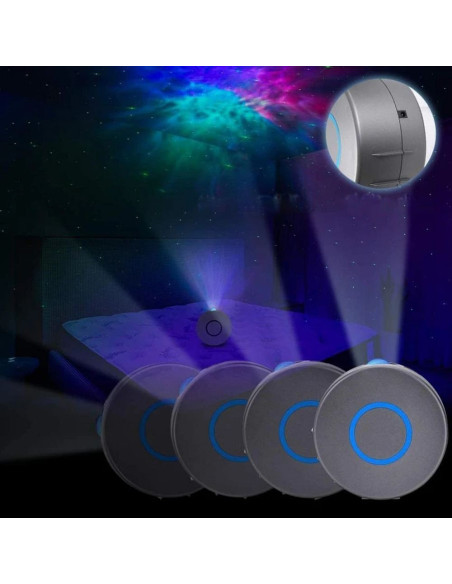 Projecteur d'étoiles LED RC-K-272 noir