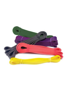 RC-K-291 Ensemble de caoutchouc de résistance à roues multiples, 5 pièces, pour exercices de rééducation