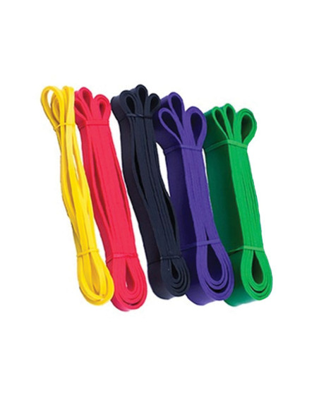 RC-K-291 Ensemble de caoutchouc de résistance à roues multiples, 5 pièces, pour exercices de rééducation