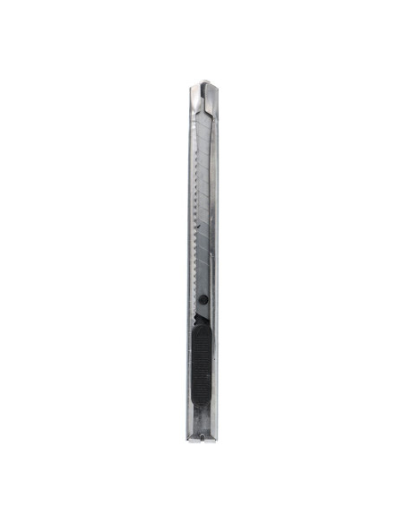 Couteau à tapisserie avec lame sécable remplaçable de 9 mm RC-K-791 argenté