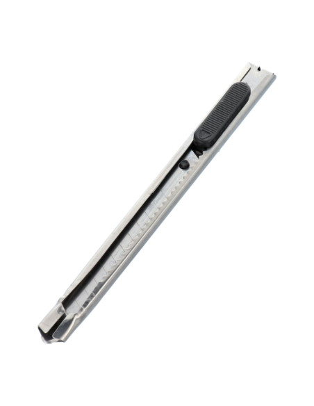 Couteau à tapisserie avec lame sécable remplaçable de 9 mm RC-K-791 argenté