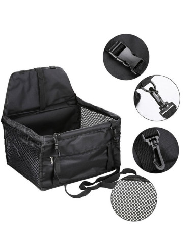Siège auto pour chien/chat RC-K-841 noir