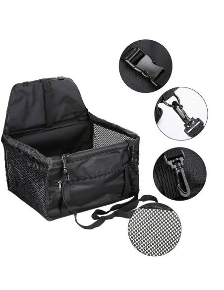 Siège auto pour chien/chat RC-K-841 noir