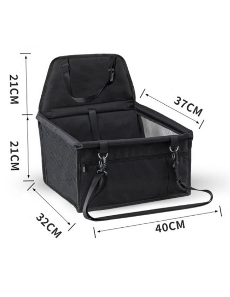 Siège auto pour chien/chat RC-K-841 noir