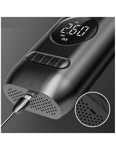 Mini compresseur / pompe électrique sans fil RC-K-1052 noir