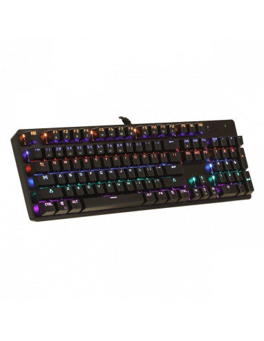Clavier QWERTY USB mécanique avec rétroéclairage AK-51
