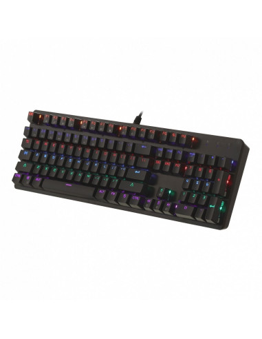 Clavier QWERTY USB mécanique avec rétroéclairage AK-51