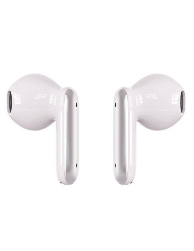 Écouteurs stéréo sans fil / bluetooth TWS ART AP-TW-B4W + station d'accueil avec connecteur de type C blanc