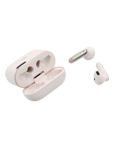 Écouteurs stéréo sans fil / bluetooth TWS ART AP-TW-B4W + station d'accueil avec connecteur de type C blanc