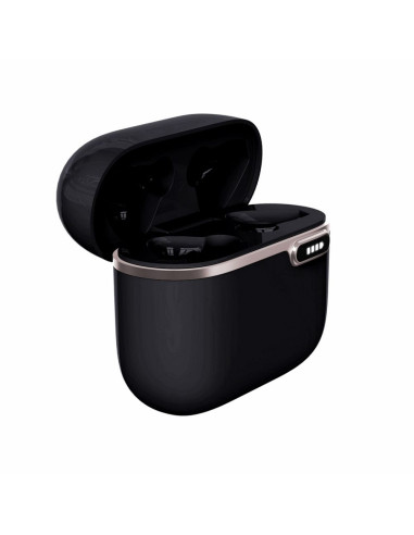 Écouteurs stéréo sans fil / bluetooth TWS ART AP-TW-B4B + station d'accueil avec connecteur de type C noir