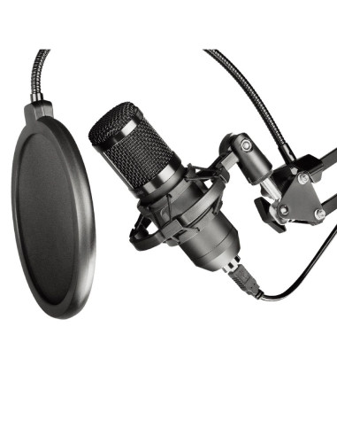 Microphone à condensateur ART avec diaphragme AC-03 noir