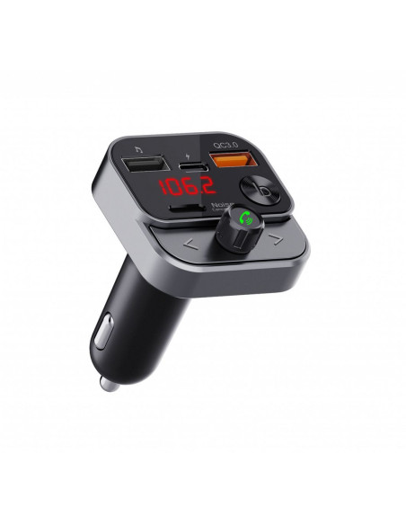 Transmetteur FM MP3 avec bluetooth 5.0 + USB A QC3.0 + Type C (total 30W) ART FM-84B