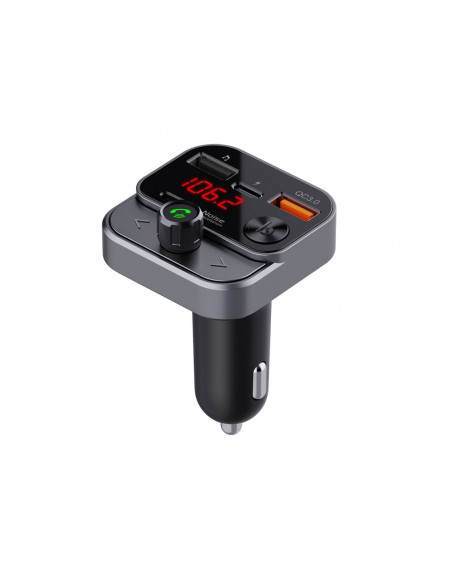 Transmetteur FM MP3 avec bluetooth 5.0 + USB A QC3.0 + Type C (total 30W) ART FM-84B