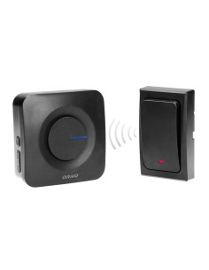 ONDO AC wireless doorbell, plug-in system, battery-free button, 200m. (OR-DB-MT-156)