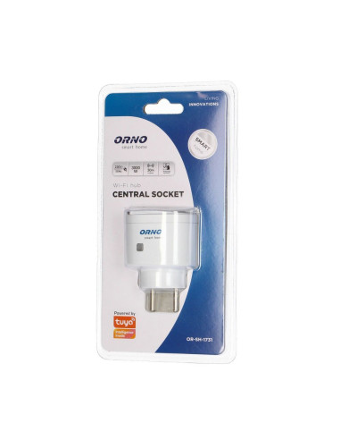 ORNO Prise pour centre de contrôle sans fil Wi-Fi Orno smart home (OR-SH-1731)