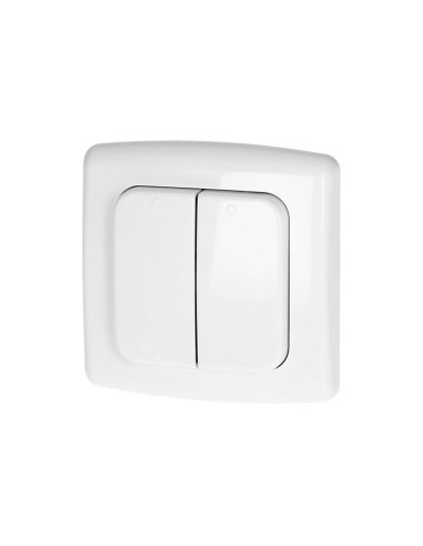 Interrupteur double en saillie ORNO Smart home (OR-SH-1751)