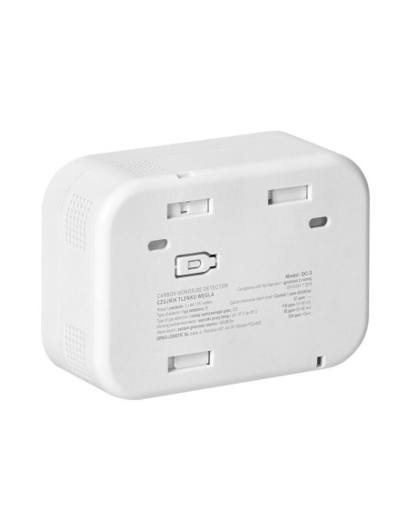 Carbon monoxide battery sensor, 3xAA, 10 years, TESTED (DC-3-TEST)