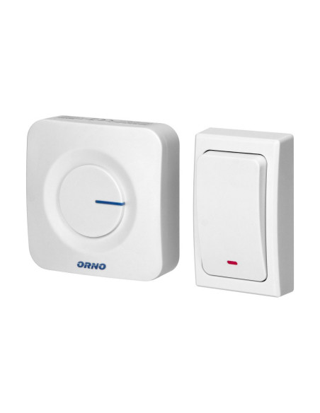 Cloche sans fil 230V~ sans pile ONDO AC blanc (OR-DB-MT-156/W)