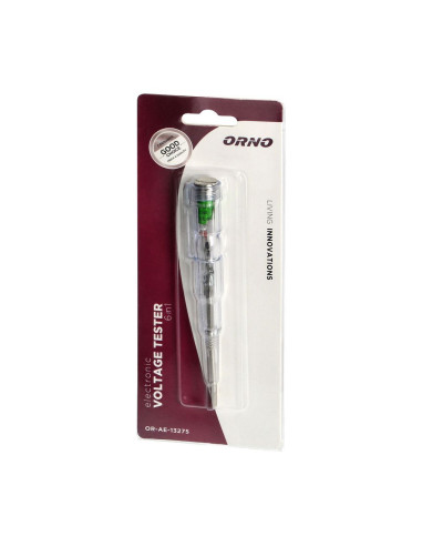 Electronic voltage tester 6w1, transparentny (OR-AE-13275)
