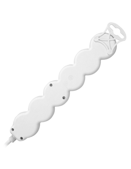 Extension cord 5x2P+Z,ON/OFF,1,5m,3x1,5,white (ES-7/W/1,5)