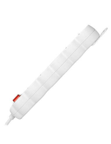 Extension cord 5x2P+Z,ON/OFF,1,5m,3x1,5,white (ES-7/W/1,5)