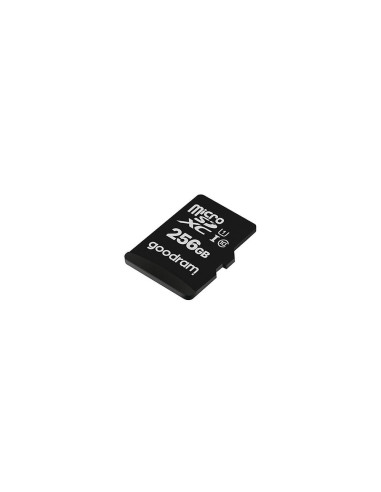 CARTE MEMOIRE GOODRAM microSD 256GB CLASS 10 UHS I 100Mo/s avec adaptateur SD
