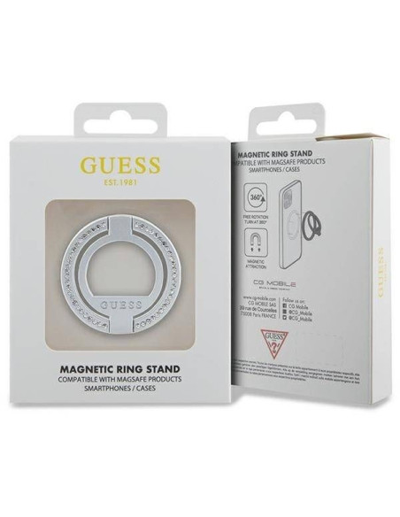 GUESS ring stand GUMRSALDGS (Rhinestones) silver