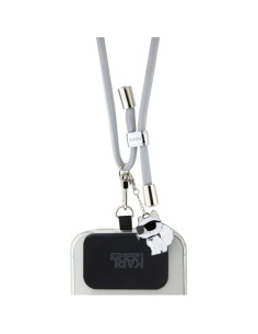 Karl Lagerfeld KLUCNMSCKIG (Crossbody Cord Choupette / gris) pendentif 2