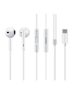 KIT STEREO ORIGINAL Huawei CM33 USB typ C BLANC BLISTER 2