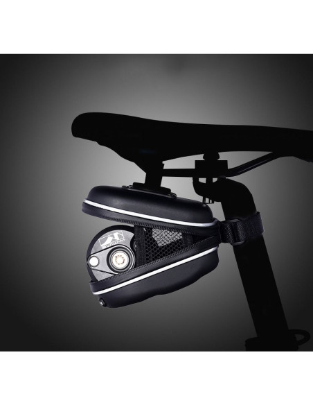 SAHOO sacoche de vélo sous la selle avec cadenas 1.2L 13875-SA noir
