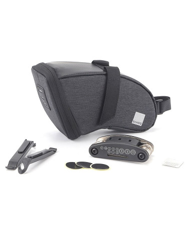 Sacoche pour vélo sous la selle avec serrure 0.5L SAHOO 131470S-SA