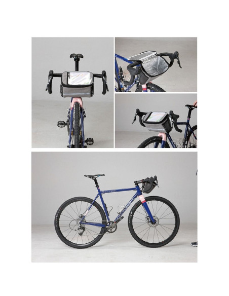 SAHOO 11002-sa sacoche de vélo pour guidon avec antivol thermique