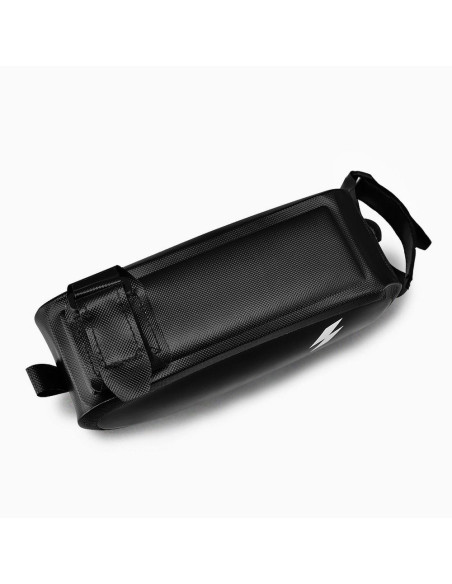 SAHOO bike bag on the bicycle frame with zip waterproof 1L 122009 black
