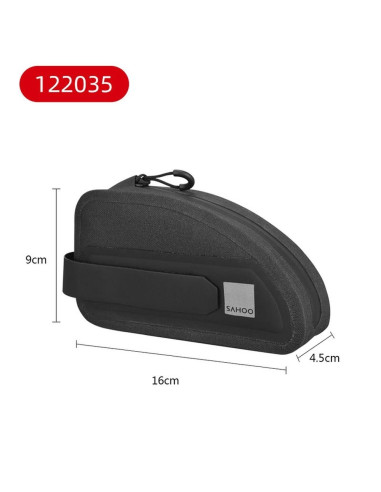 Sacoche pour cadre de vélo avec serrure 0.3L SAHOO 122035