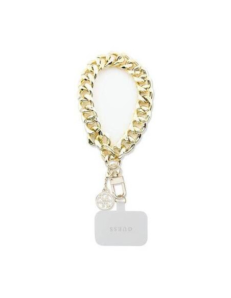 Guess Hand Strap GUOUCBMC4MD (Grande Chaîne 4G Charms / Or)