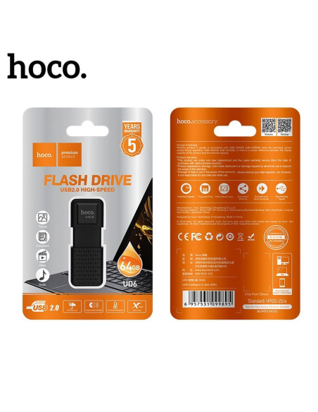 HOCO clé USB Inteligent UD6 64GO USB2.0