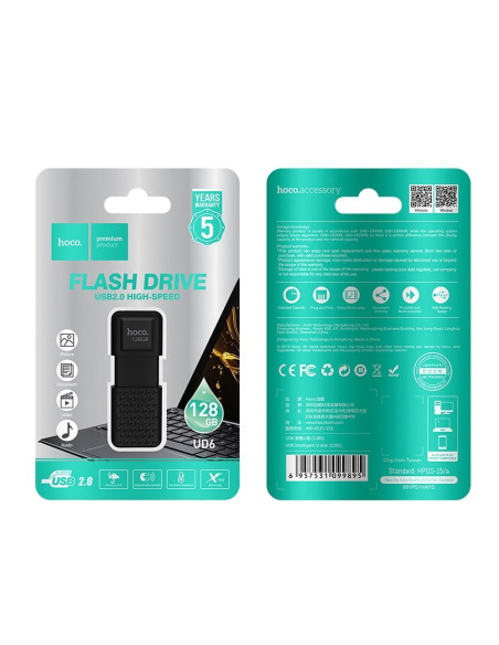 HOCO clé USB Inteligent UD6 128GO USB2.0