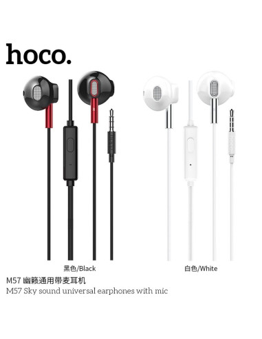 HOCO kit HF jack 3,5mm M57 noir