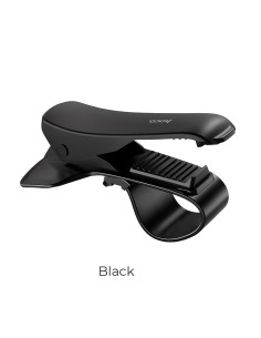 HOCO support voiture sur tableau de bord avec clip CA50 noir