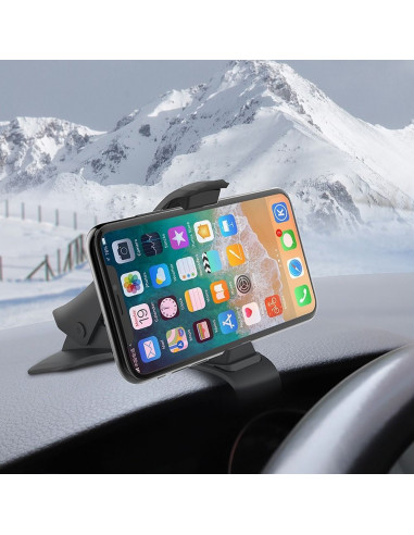 HOCO support voiture sur tableau de bord avec clip CA50 noir
