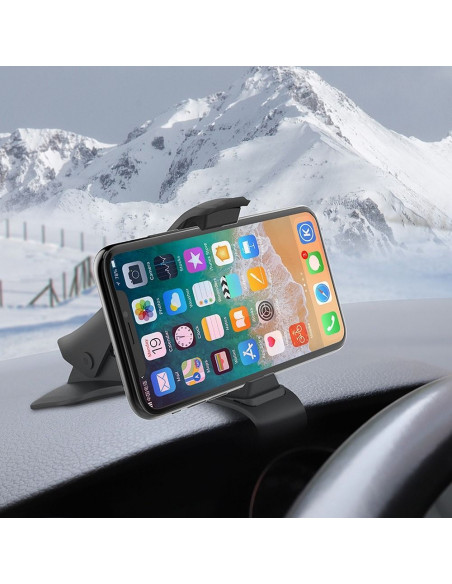HOCO support voiture sur tableau de bord avec clip CA50 noir