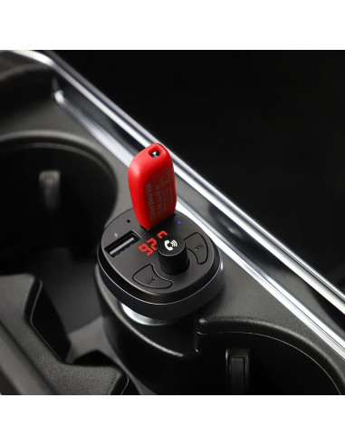 HOCO chargeur voiture + transmiteur FM Bluetooth E41