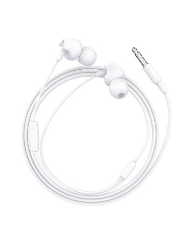 HOCO kit HF / écouteurs Jack 3,5mm jack 3,5mm M60 BLANC