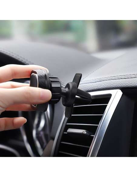 Support voiture magnétique HOCO pour grille CA52 noir
