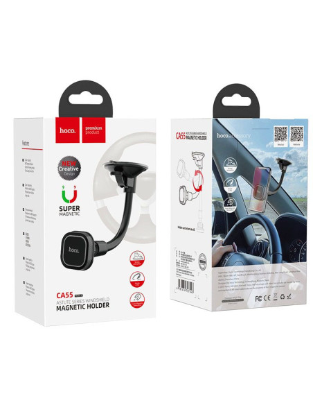 HOCO support magnétique pour pare-brise de voiture Astute CA55 noir