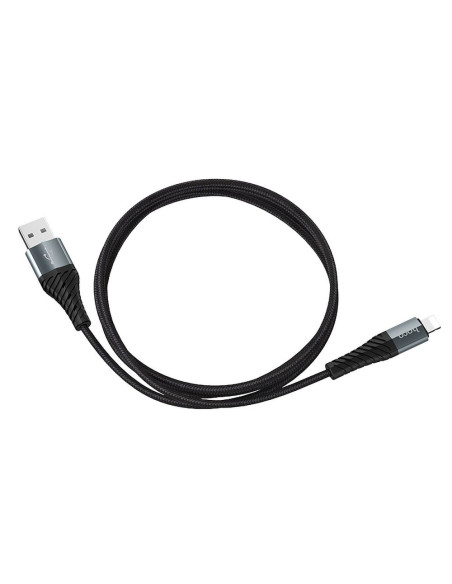 HOCO Câble COOL pour iPhone 8 broches X38 Lightning 1 metre noir
